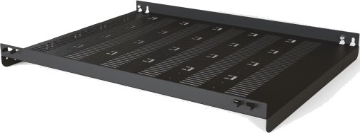 Schroff 19"" Stasjonær Hylle 19\"Fachb.Stat 800T Ral7021 21130305"" 21130305"