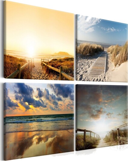 Bilde On The Beach Of Dreams 80x80 Artgeist sp. z o. o.