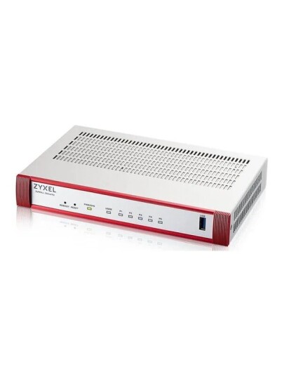 Zyxel Usg Flex H Series 50Hp - Brannvegg - Med 1-Års Gold Security Pack - 5 Porter - 1Gbe - Skystyring - For Zyxel Sfp-1000T, Sfp10g-Lr, Sfp10g-Sr, Sfp-Lx-10-D, Sfp-Sx-D