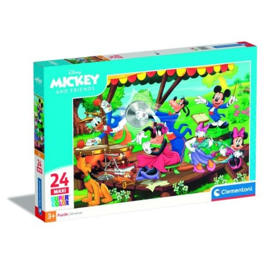 Clementoni Maxi Puslespill 24 Brikker Mickey And Friends