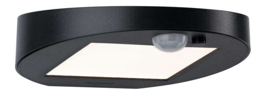 Paulmann - Ryse Utendørs Vegglampe Solcelle w/Sensor Anthracite