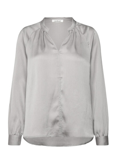 Soaked in Luxury Slioana Blouse Ls Grey L Soaked in Luxury Slioana Blouse Ls Grey L