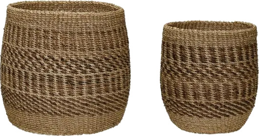 Hübsch Ochre kurver 2 pakning Natur
