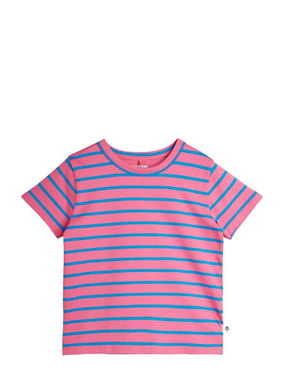 Mini Rodini Stripe Yd Ss Tee Pink 92/98
