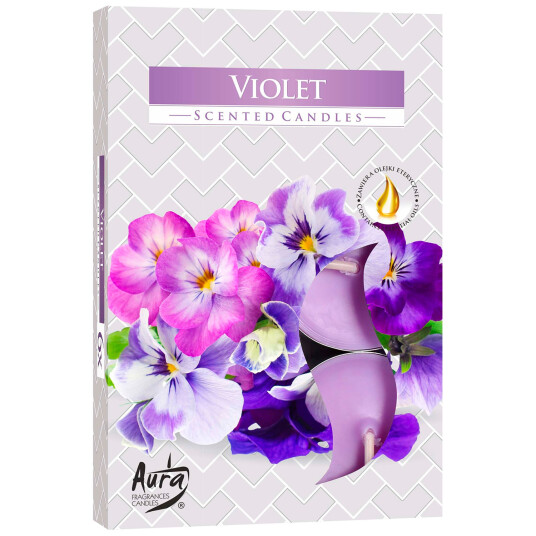 Duftlys Telys Aura Fragrances Fiolett