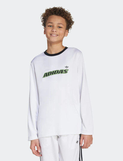 adidas Originals Ls Tee White 158 adidas Originals Ls Tee White 158