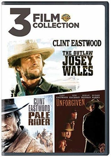 Outlaw Josey Wales / Pale Rider / Unforgiven DVD Outlaw Josey Wales / Pale Rider / Unforgiven DVD