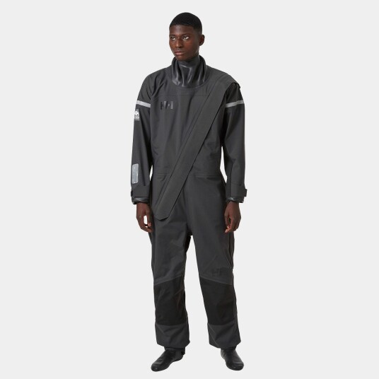 Helly Hansen Waterwear Tørrdrakt Herre Grå 2xl
