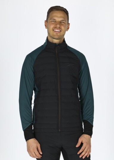 Swedemount Nordic Hybrid Jacket Black/Green S Langrennsjakker Swedemount Nordic Hybrid Jacket Black/Green S Langrennsjakker
