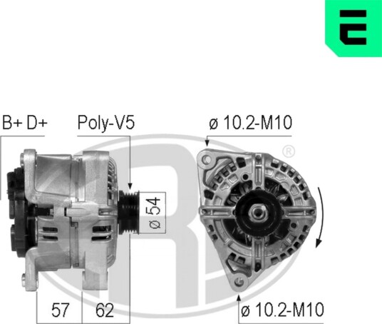 Dynamo ERA 210774A