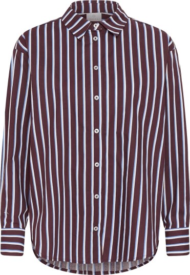 Kaffe Kagavina Shirt   FUDGE/CHALK/PROVANCE   46