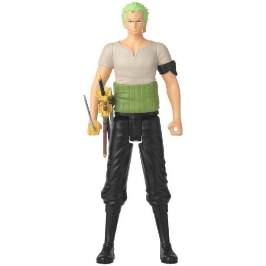 Bandai Anime Heroes One Piece Actionfigur 30 cm Roronoa Zoro Fra 4 År