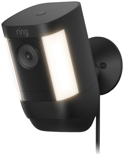 Ring Spotlight Cam Pro sikkerhetskamera (sort/plug-in) Ring Spotlight Cam Pro sikkerhetskamera (sort/plug-in)