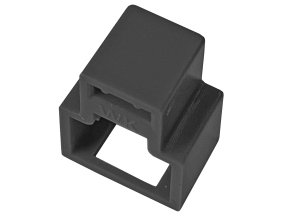 Alantec Wt-Bw-01 Sikkerhetslås Med Kabel Sort Rj-45 24 Stykker