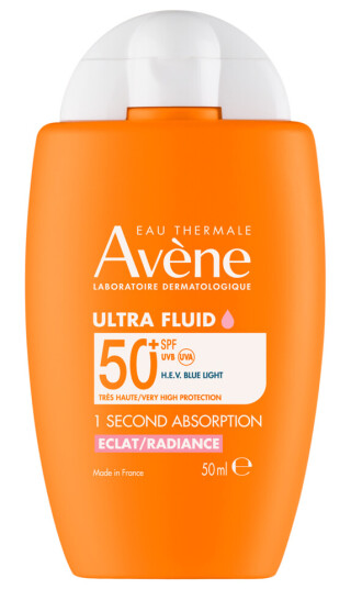 Avène Ultra Fluid Radiance ansiktssolkrem SPF50+ 50 ml