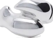 Muli Collection Dune Duo Ring Silver Ringer Sølv