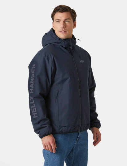 Helly Hansen Ervik Ins Rain Jacket - Navy - XL Helly Hansen Ervik Ins Rain Jacket - Navy - XL