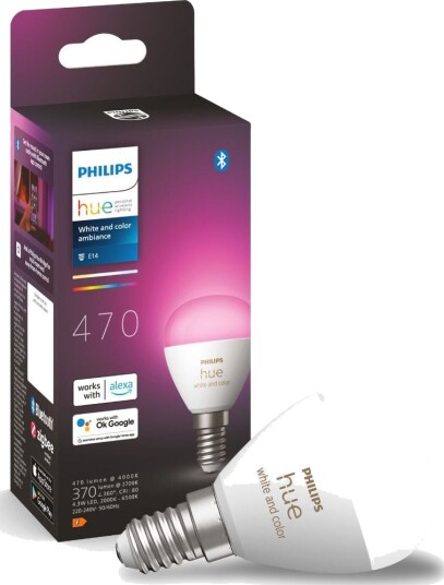 Philips Hue White Color Ambiance-krone E14 Philips Hue White Color Ambiance-krone E14