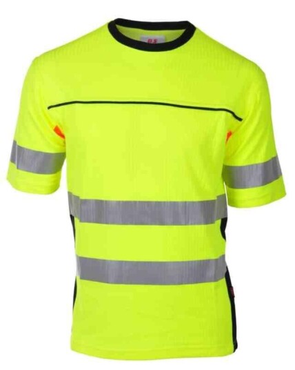 BS Bergset T-skjorte, HiVis kl.2 Unisex, Str. 2XL, Gul/Sort BS Bergset T-skjorte, HiVis kl.2 Unisex, Str. 2XL, Gul/Sort