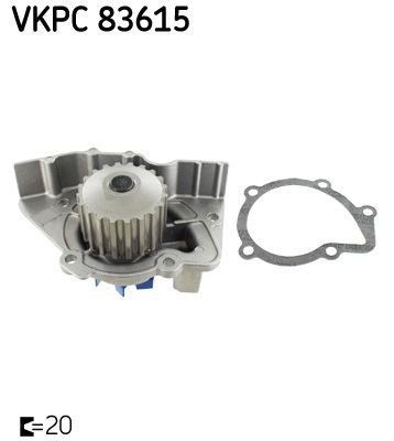 SKF VKPC 83615 Vannpumpe