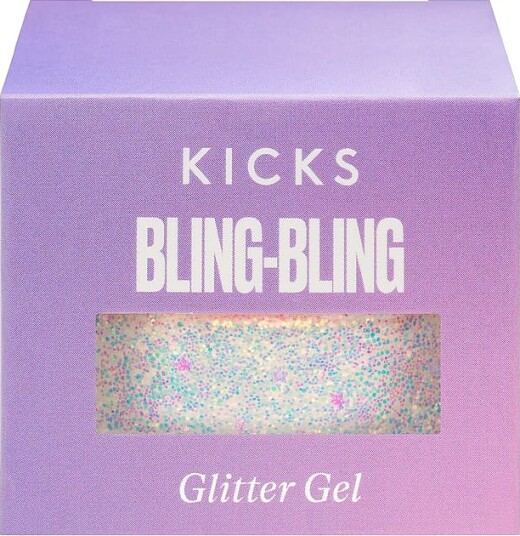 Bling-Bling Glitter Gel Silver Bling-Bling Glitter Gel Silver