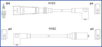 Tennplugg kabelsett HITACHI 134785