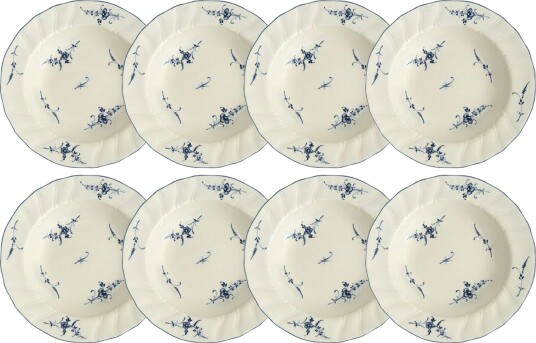 Old Luxembourg Dyp Tallerken 23 cm 8 pk
