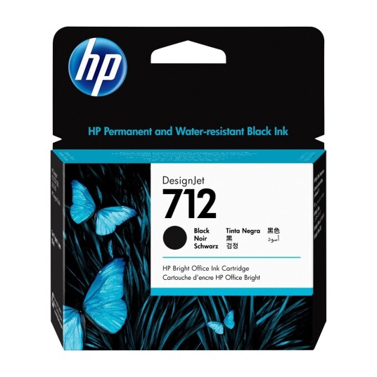 HP blekk 712 Sort HP blekk 712 Sort