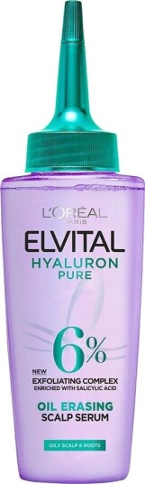 L'Oréal Paris Elvital Hyaluron Pure Leave-In - 102 Ml. L'Oréal Elvital Styling Produkter Hårpleie Hårolje & Serum