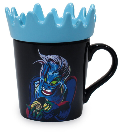 Disney Mug Shaped 335ml Ursula Crest MUGSDC17 Disney Mug Shaped 335ml Ursula Crest MUGSDC17