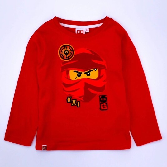 Ninjago Genser Fiery Red Kai - 98 / 3 år - Barn - Gutt/Jente - 100% bomull