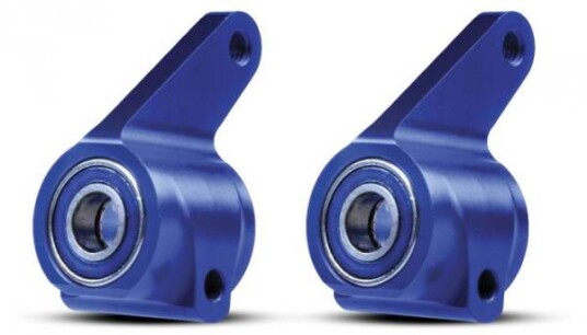 Traxxas 3636A Aluminum Steering Blocks Blue Traxxas 3636A Aluminum Steering Blocks Blue
