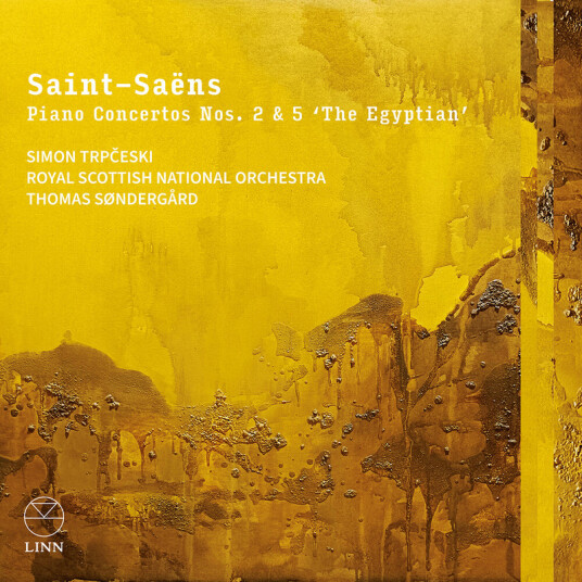 Simon Trpceski, Royal Scottish National Orchestra, Thomas Sondergard Piano Concertos Nos. 2 & 5 "The Egyptian" CD Simon Trpceski, Royal Scottish National Orchestra, Thomas Sondergard Piano Concertos Nos. 2 & 5 "The Egyptian" CD