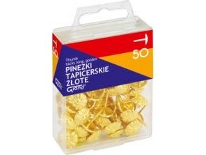 Grand Gold Trekkstifter 15Mm 50 Stk. Grand Gold Trekkstifter 15Mm 50 Stk.
