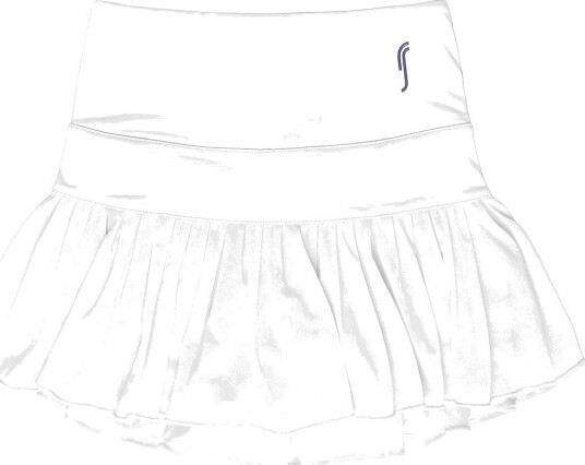 RS Sports Girl"s Match Skirt   Mesh   ACE/SOLID Purple   6 8