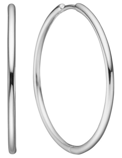 Avilé Jewelry Big Hoops Øredobber Sølv AJ-B1-30-S - Dame - 925 sterling silver