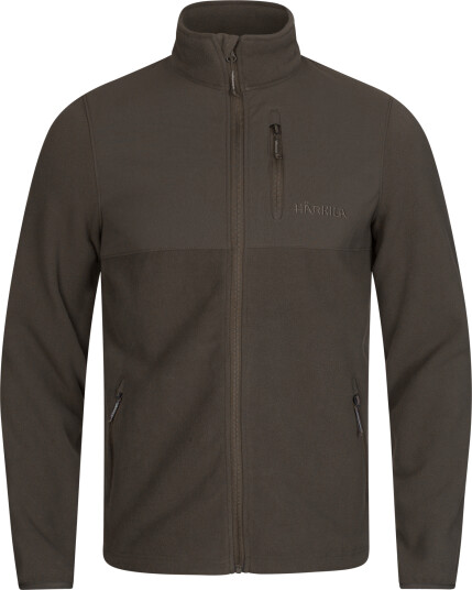 Härkila Men's Fjell Fleece Jacket Shadow Brown L Härkila Men's Fjell Fleece Jacket Shadow Brown L