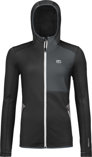 Ortovox Women's Fleece Hoody Black Raven S