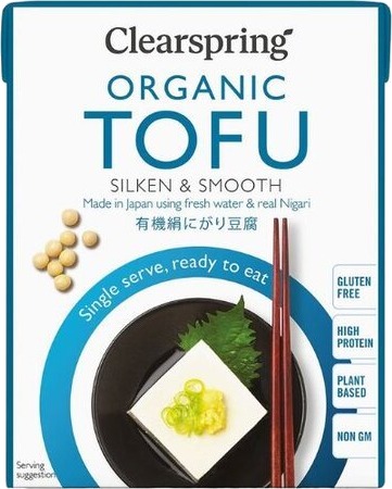 Clearspring tofu silken & smooth 200 g Clearspring tofu silken & smooth 200 g
