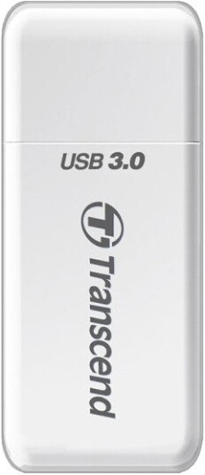 Transcend RDF5 minnekortleser USB-A hvit SD/microSD