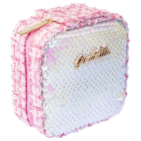 NiNice Group e Mini Makeup-koffert med Glimmer - Hvit - 5+Ã¥r