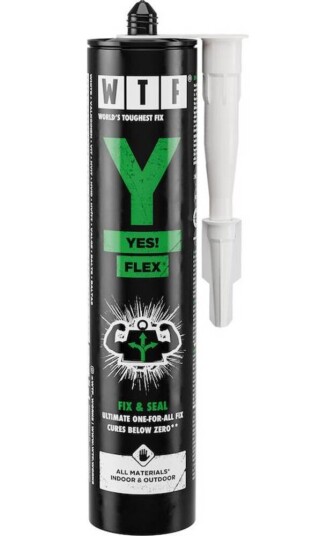 Thaugland Lim Og Fugemasse Y Yes Flex Hvit 310ml
