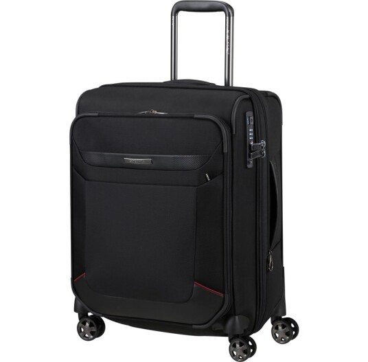 Samsonite Pro-Dlx 6 utvidbar kabinkoffert med 4 hjul Svart