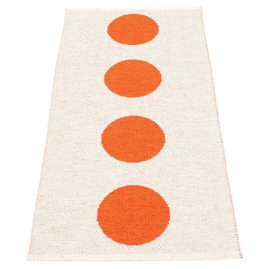 Pappelina Vera matte 70x150 cm orange / vanilla Pappelina Vera matte 70x150 cm orange / vanilla