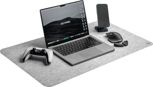 Deltahub Minimalistisk Musematte Lys Grå Deltahub Minimalistisk Musematte Lys Grå