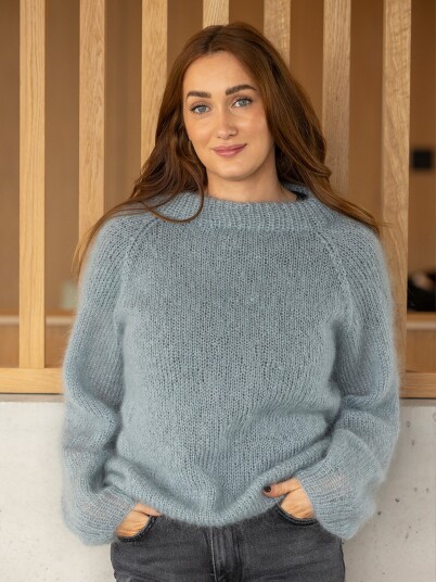 Viking Garn 2517 9 Petrolia Genser