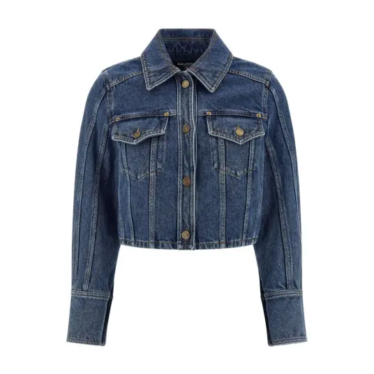 Balmain Dame Jakker Blå M,