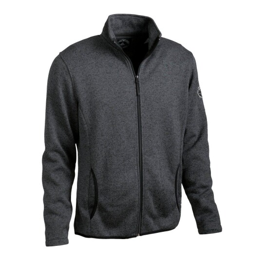 Matterhorn Herre Almer Fleece Jakke med hel glidelås, Mørkegrå, 1 stk ,SBG-127M-99-DG XXXL