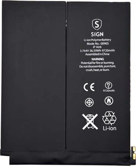 iPad Air 6th Gen 13" 2024 / 2025 batteri
