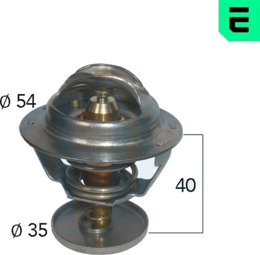 Termostat, kjølemiddel ERA 350408A